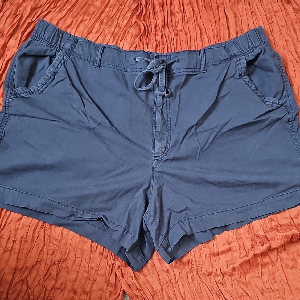 Sonoma Women's Dark Blue Cargo Shorts